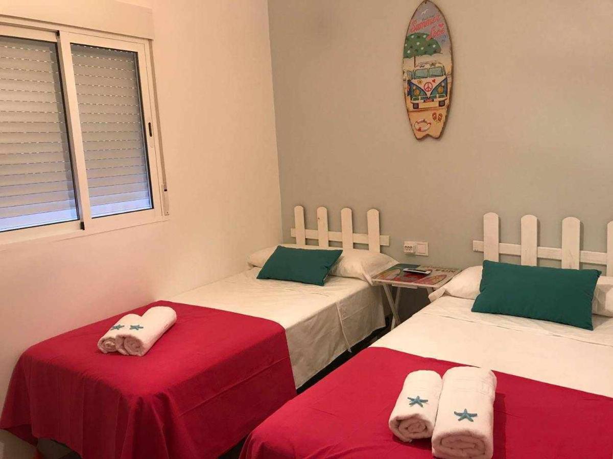 شقة Nicemalaga Playa El Palo 9 Personas المظهر الخارجي الصورة